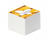 Papelino Servetele albe 25*25cm 1 strat 75 set