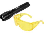 Kit LanternĂ Cu Baterii Și Ochelari Uv