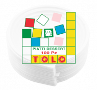 Tolo Farfurie desert unica folosinta 100/set