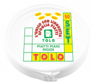 Tolo Farfurii unica folosinta plate 50/set