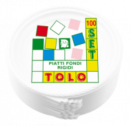 Tolo Farfurii unica folosinta plate 100/set