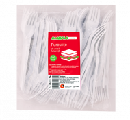 Alabala Avantaj Furculite u.f. albe 100/set