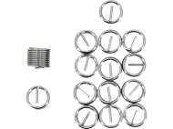 InserȚie SpiralatĂ Pentru Reparat Filete M10x1.25x15mm, 15 Buc