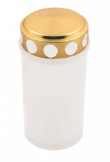 Candela TIP140 cu capac recip ALB timp ardere 36 h