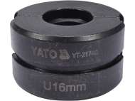 Cap De Schimb Tip U 16Mm, Pentru Yt-21735, Pex-Al-Pex