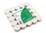 Lumanari pastila albe timp ardere ~3.5h ( 50buc/set )