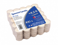 Lumanari pastila albe timp ardere ~4.5h ( 100buc/set)