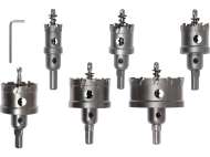 Set Carote Tct Pentru Metal, 6 Buc