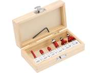 Set 6 Freze Pentru Lemn, Prindere 6mm