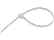 Colier Plastic Reutilizabil 4,8x200mm 100 Buc, Alb