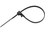 Colier Plastic Reutilizabil 3,6x150mm 100 Buc, Negru