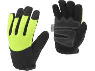 MĂnuȘi De Lucru Din Piele SinteticĂ, Galben/negru, MĂrimea 8