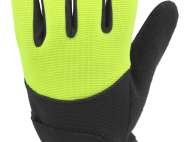 MĂnuȘi De Lucru Din Piele SinteticĂ, Galben/negru, MĂrimea 8