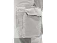 Pantalon De Lucru Stretch. Alb. L