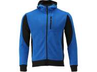 Jacheta Fleece Cu Gluga Sarna Albastra S