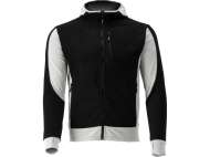 Jacheta Fleece Cu Gluga Sarna Neagru S