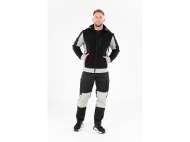 Jacheta Fleece Cu Gluga Sarna Neagru Xl