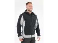 Jacheta Fleece Cu Gluga Sarna Neagru 2xl