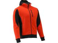 Jacheta Fleece Cu Gluga Sarna Rosie L