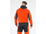 Jacheta Fleece Cu Gluga Sarna Rosie 2xl