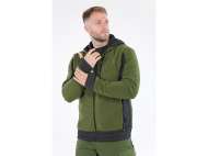 Jacheta Fleece Cu Gluga Sarna Verde M