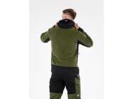 Jacheta Fleece Cu Gluga Sarna Verde 3xl