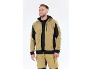 Jacheta Fleece Cu Gluga Sarna Kaki 3xl