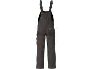 Pantaloni De Lucru Cu Pieptar, Basalt, MĂrimea 2xl