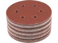 Set 50 Discuri Abrazive Velcro, 150mm, 6 GĂuri, P40