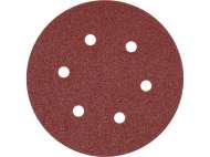 Set 50 Discuri Abrazive Velcro, 150mm, 6 GĂuri, P60