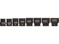 Set Chei Tubulare De Impact Hexagonale, 8 Buc