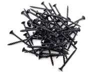 Set 200 suruburi negrese pentru gips-carton si lemn , pas mare pentru fixarea sigura si rezistenta pe suporti din lemn ,dimensiune 4,8 x 120 mm 