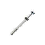 Set 100 dibluri cu surub , montaj prin percutie ,fixare eficienta in beton ,caramida,bca  ,SM 6x60 mm 