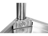 Masă De Lucru 1200X600Xh850+100Mm Cu Spațiu De Depozitare Și Tăblie