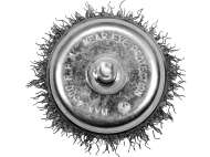 Perie Cupă Ax 50Mm Sârmă Inox