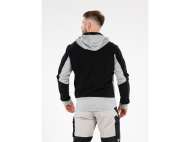 Jacheta Fleece Cu Gluga Sarna Neagru S