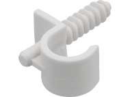 Set 4 Cleme Simple Cu Montare Rapidă, Pentru Țevi 18Mm