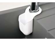 Suport Depozitare Burete Vase, Din Silicon, Alb