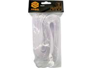 Bandă Velcro 450Mm, 10 Buc, Alb