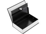 Casetă Bani Metalică 240X155X55Mm, Negru