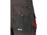 Pantaloni De Lucru Cu Pieptar, Basalt, Mărimea M