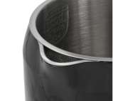 Fierbător Electric 1,7L, Controlul Temperaturii, Negru