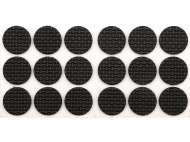 Suport Antiderapant, 25Mm, 18 Buc, Negru