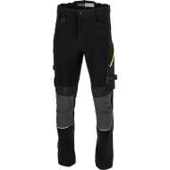 Pantalon Lucru Slim-fit-elastic Durabil / Negru - 3xl