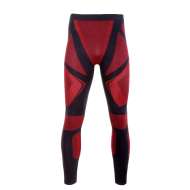 Pantalon De Corp Termoactiv / Negru-rosu - S/m