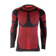Bluza De Corp Termoactiva / Negru-rosu - S/m