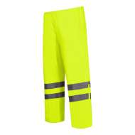 Pantalon Reflectorizant Impermeabil / Verde - L