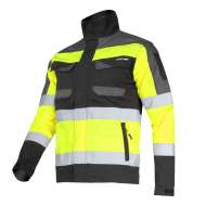 Jacheta Reflectorizanta Slim-fit / Verde - L