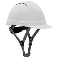 Casca De Protectie Industriala Ventilata / Alb