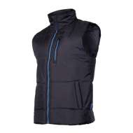 Vesta Mediu-captusita / Negru - 3xl